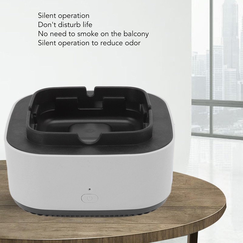 Smokeless Ashtray Multifunctional Anti Fly Dust 2 in 1 Negative