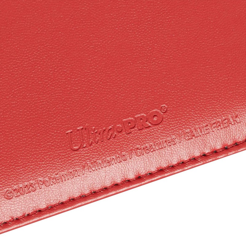 Ultra Pro | Pokemon Premium 4-Pocket Snap Binder - Red