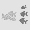 Fish Cutting Dies for Card Making，Fish Cutting Dies Cut Stencils
