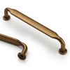 Asidrama 20 Pack 5 Inch(128mm) Antique Brass Kitchen Cabinet Handles,