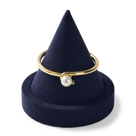 Papten Solid Wood Bracelet Holder Bangle Bracelet Watch Holder Bracelet Jewelry Display Stand Bracelet Display Stand for Vendors Exhibit/Trade Shows/Retail Stores (03-Blue)