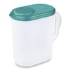 Sterilite 1 Gallon Pitcher, Spout and Handle for Easy Pouring