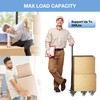 Folding Hand Truck, 500 LB Heavy Duty Luggage Cart, Portable