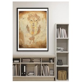 Paul Klee Angelus Novus 1920 Picture Oil Painting Vintage Classic Wall Art Home Decor Print A4