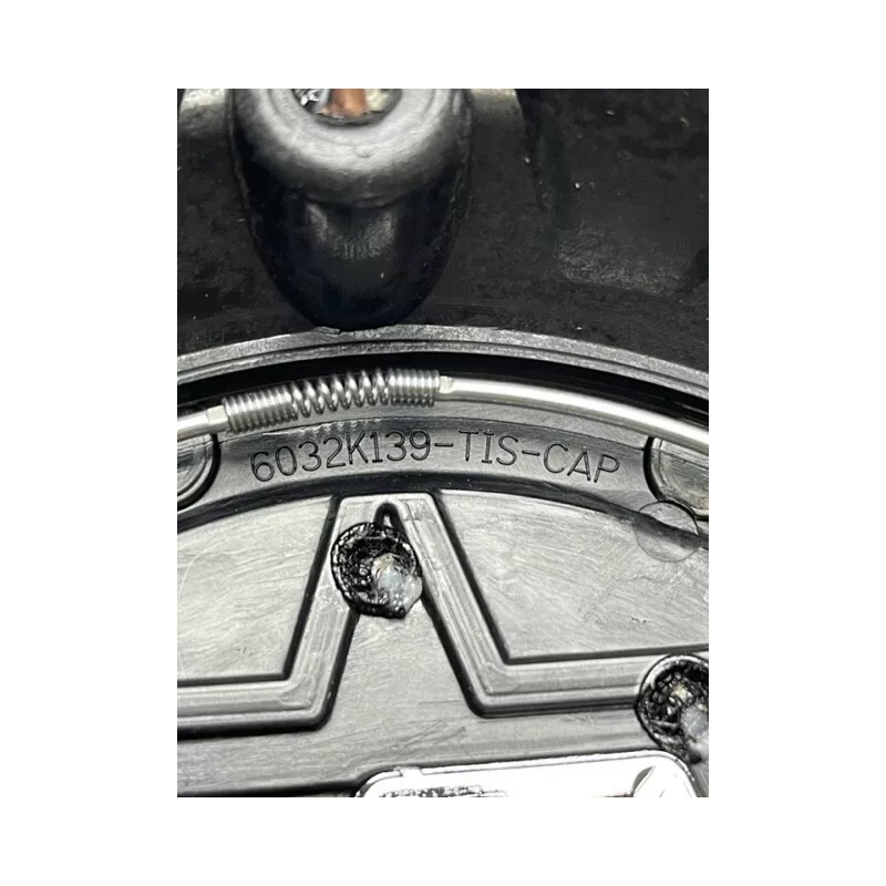 TIS Matte Black Wheel Center Cap 6032K139-TIS-C