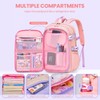 Amythe Children's Backpack Girls School Bag for 2nd 5th Grade,
