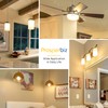 Prosperbiz E12 LED Light Bulb Dimmable, 6W Equal 60 Watt