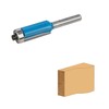 Daptez ® 1/4" TCT Flush Trim Cutter 12.7x25.4mm Kitchen Worktop