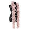 Deluxe Dust Storm Pink Feather Boa 100g and 180cm