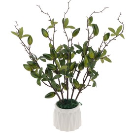 Gresorth Fake Olive Branch Mini Decoration Artificial Realistic Fruit Lifelike Plant Bouquet Vivid Imitation Party DIY Photography Prop 5pcs