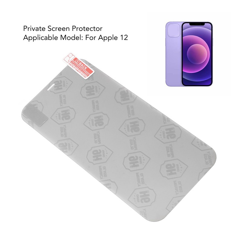 2 Set Private Screen Protector Scratch Proof Anti Fingerprint Ultra