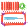Knitting Loom Set Plastic Flexible Multifunctional Yarn Weaving Tool Accessories