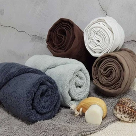 10 sheets hotel towels 200g rich thick luxury washcloth towel, rich/charcoal gray 10 sheets / 10장 호텔수건 200g 리치 두꺼운 고급세면 수건 타올, 리치/챠콜그레이10장