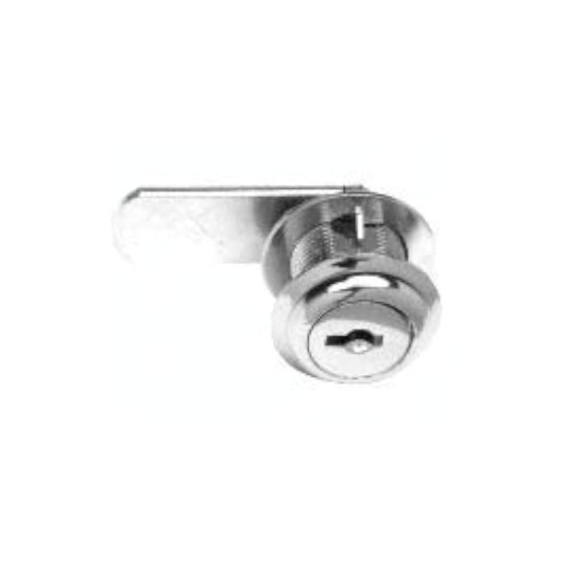 CRL Chrome Finish Cam Lock - Keyed Alike