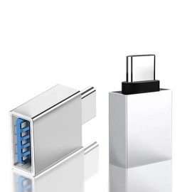 USB C to USB Adapter,USB-A 3.0 Female to USB-C Male OTG Adapter,Male OTG A Female Data Connector Converter,USB Type-C to USB-A OTG Adapter,USB C OTG Converter for Type-C Phones,Tablets & More