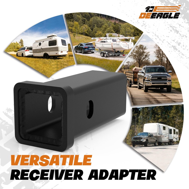 DEEAGLE 2.5 to 2 Inch Hitch Reducer for Ram 2500