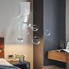 Bathroom Exhaust Fan, 6 inch Silent Ceiling and Wall Mount