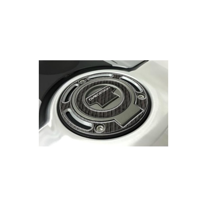 PRINT(プリント) フューエルキャップパッド カーボン柄 YZF-R1/M (15-19)