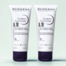 Bioderma Moisturizing Cream Soothing Moisturizing Cicabio Pomade 100ml 2pcs Skin Care / 바이오더마 수분크림 수딩 촉촉한 보습 시카비오 포마드 100ml 2개 스킨케어