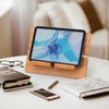 Pezin & Hulin Bamboo Tablet Stand, Angle Adjustable Desktop Cell