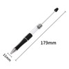 【P190】10PCS Creative DIY empty tube crystal plastic beaded ballpoint pen:_2#