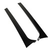 1Pair Rear Window Side Spoilers Gloss Black Air Resistance Reduction