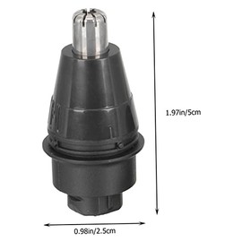 3pcs Electric Nose Hair Trimmer Replacement Heads Durable and Cutter Easy to Install Washable Male Hair Clipper Parts and Grooming