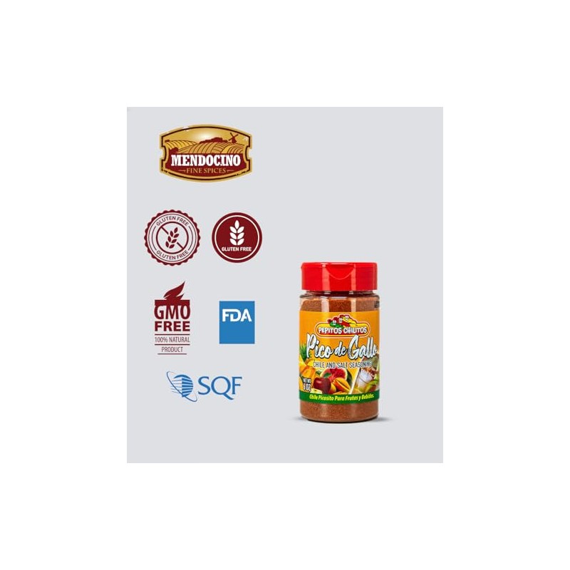 Pepitos Chilitos Chile y Limón 6 oz Jar