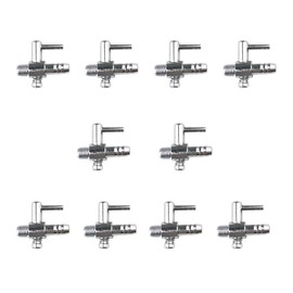 feedal Pack of 10 Disposable Air Valve Mouth Valve Distributor for Air Aquarium Pump