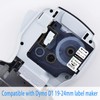 NineLeaf 10 Pack Compatible for DYMO D1 45803 S0720830 19mm