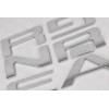 custom trims Chrome 3D RAISED TAILGATE LETTERS FOR RANGER 2024