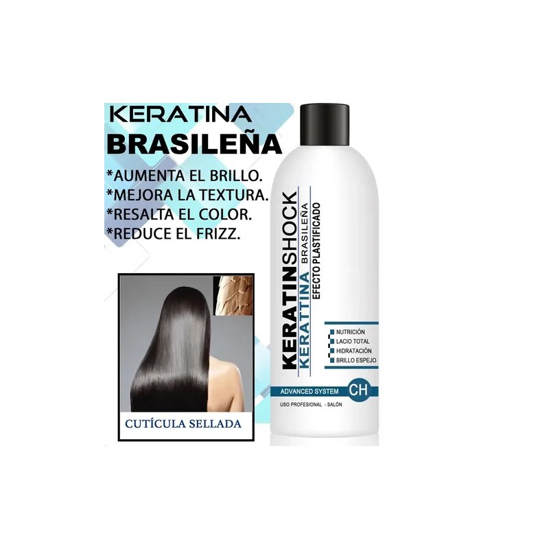 Keratinshock Keratina Brasileña Alaciante Permanente 250 Ml