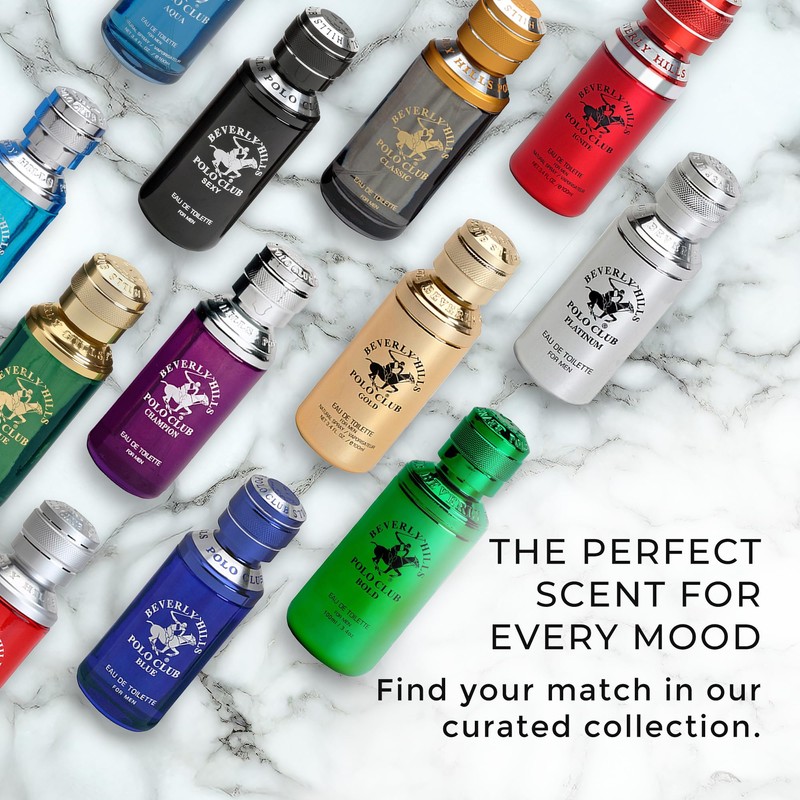 Beverly Hills Polo Club ACTIVE - Cologne for Men with