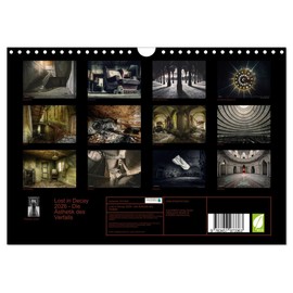 Lost in Decay 2026 - The Aesthetics of Decay (Wall Calendar 2026 DIN A4 Landscape), CALVENDO Monthly Calendar