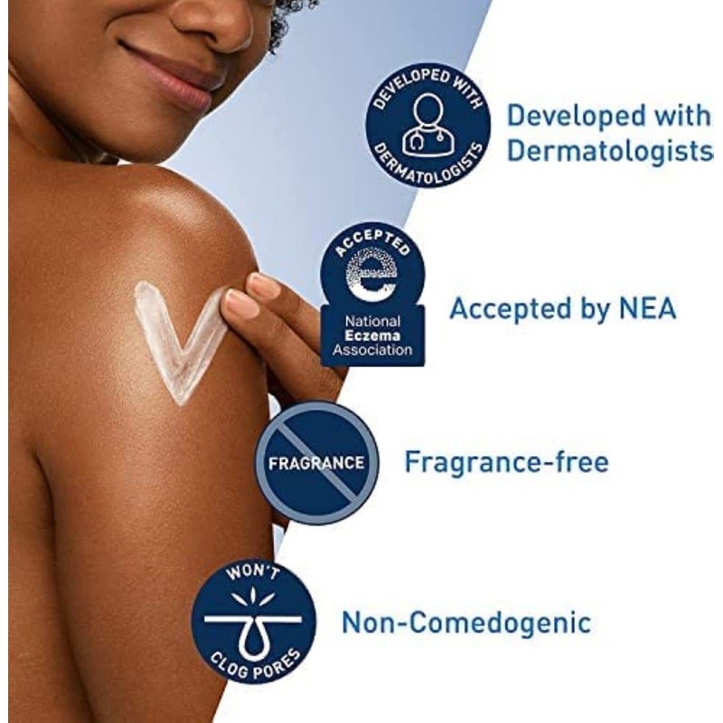 CeraVe Moisturizing Cream | Body and Face Moisturizer for Dry