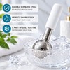 Stainless Steel Ice Globes for Facial Massage – 2-Piece Cooling