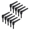 uxcell 10pcs Lever Adjustable Handles M6 x 32mm Metric Male