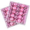 Robelli Pack of 48 Miniature Shiny & Matte Christmas Tree