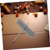 STOBOK Essential Knitting Supplies: 20pcs Metal Knitting Steel Rod Set