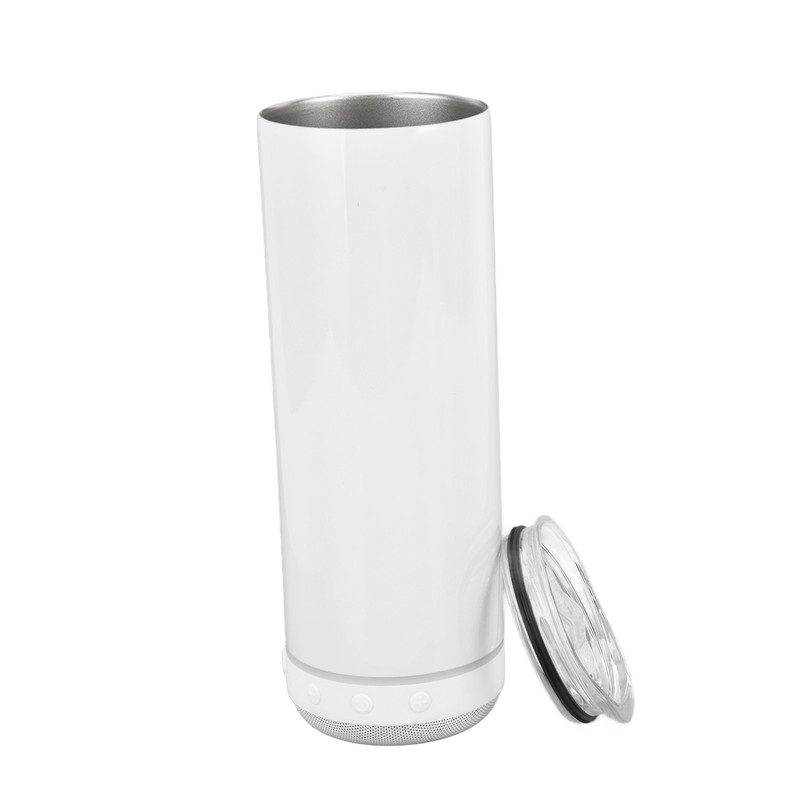 20oz/600ml Portable Music Tumbler Cup Detachable Bluetooth Speaker Cup Vacuum