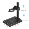 HUIOP Digital Microscope Stand Magnifier Camera Up and Down Adjustable