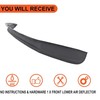 ECOTRIC Front Lower Bumper Valance Deflector Compatible with 2011-2016 Ford