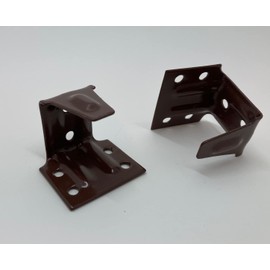 Blindspares Centre Support Fitting Bracket for 25mm/1" Venetian/Wood Blind 4 colours (VN1012) (Dark Brown)