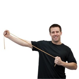 CanDo 10-4830 Val-u-Tubing Berry Colors Latex Free Exercise Tubing Rolls, 25 ft. Bag, 2X-Light, Pear