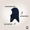 Mikk-line Wool Full-Face Balaclava, Children's Beanie to Pull On, Unisex