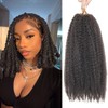 TUVOJALE Marley Twist Braiding Hair 14 inch Afro Kinky Curly