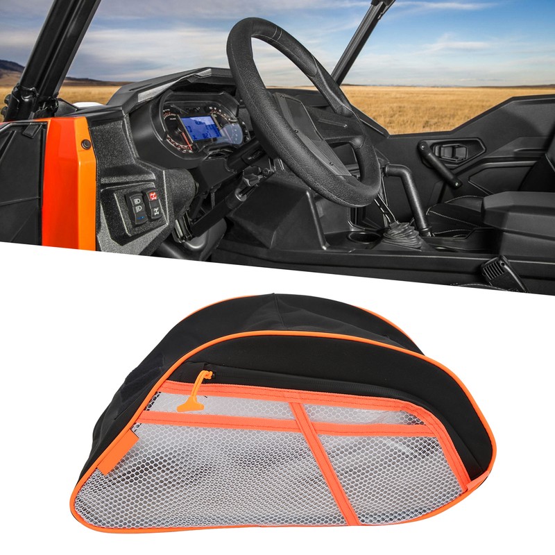 Center Console Storage Seat Bag 1680D Nylon Replacement for Polaris