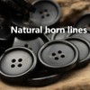 11Pcs Real Horn Buttons Set for Men Women's Blazer and
