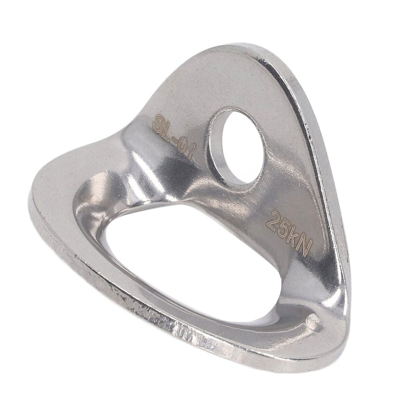10Pcs Climbing Hanger Lightweight Stainless Steel Rock Climbing Anchors for