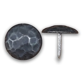 Wild West Hardware Clavos, 1 inch diam. Head, Oil Rubbed Bronze Finish, Decorative Nails, Box of 25